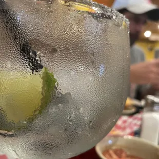 a margarita in a glass