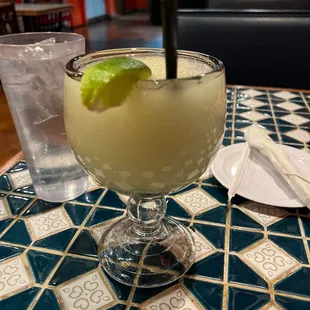 Big frozen margarita