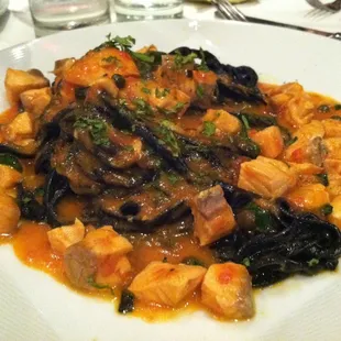 Squid Ink Frutti Di Mari Pasta