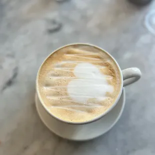White chocolate latte