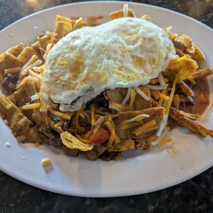 Chile Verde Chilaquiles