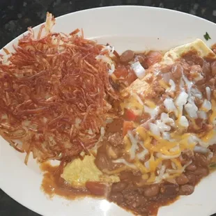 Chilli Beans Omelette