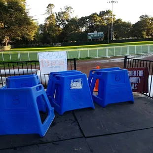 Ice skating walker/trainer only $5 per hour rental.  Great deal.