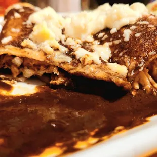 Mole Enchiladas