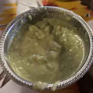 Delicious green sauce!!!