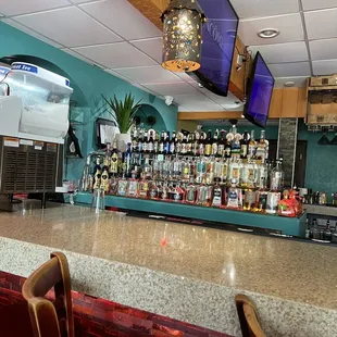 Bar area