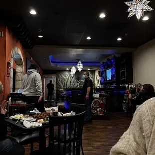 The bar