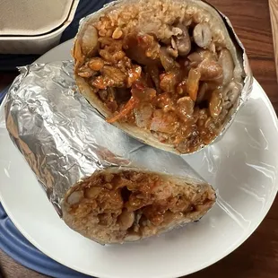 Al Pastor Super Burrito