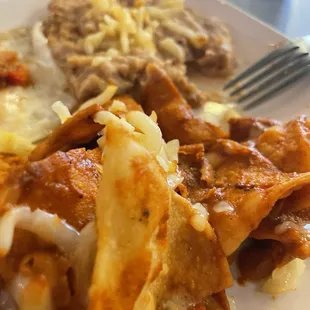 Yummy chilaquiles