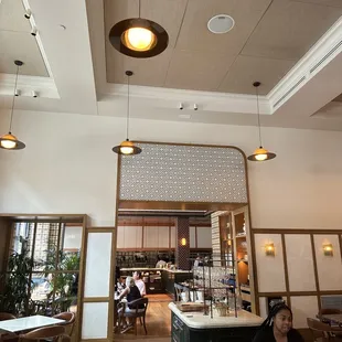 Kitchen area part of the old Singer building - amazing chef