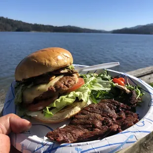 Great day for bbq and fishing