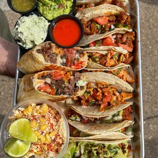 Taco Party platter