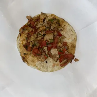 Seasoned Chicken Taco