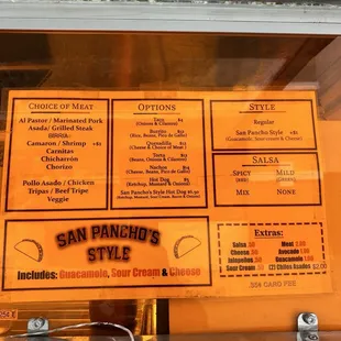 Food Menu