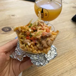 Veggie burrito