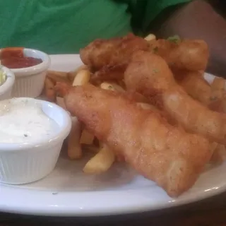Beer Battered Fish & Chips