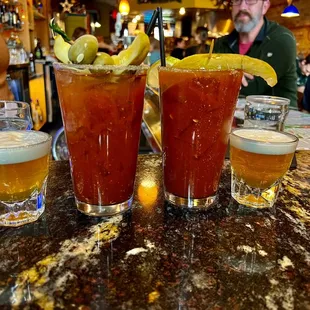 Jalapeño Bloody Mary's - simply perfect and delicious