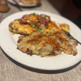 Deli Omelette with Potatoes