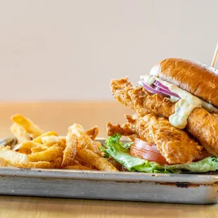 Crispy Fish Sandwich