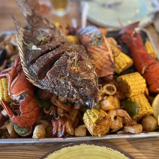 Alamitos Bay Tray added sausage