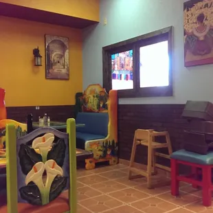 All the furniture is hand painted