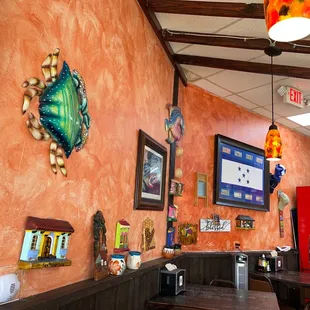 Restaurant's decoration