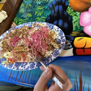 Tajadas con Carne Molida