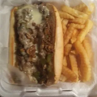 Steak Philly.... Really Good