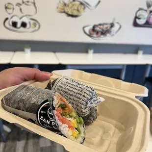 Sushi burrito