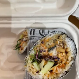 2 protein burrito