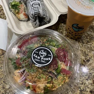 Poke Your Own with 2 Scoop Protein