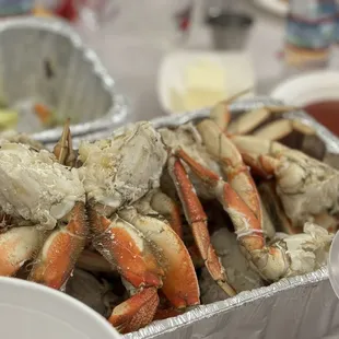 Annual Crab Feed - crab!