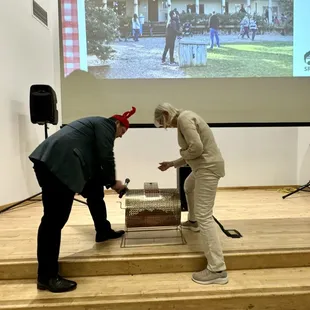 Annual Crab Feed raffle