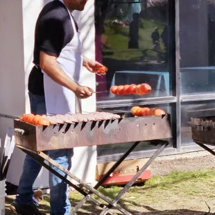 Perfect weather for outdoor picnic in the park