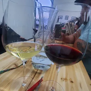 Chardonnay and cabernay