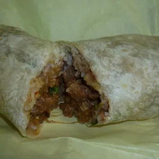 Carne Asada Burrito