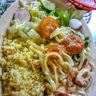 Pollo De Crema Plate