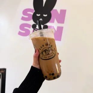 Emerald Milk Tea (roasted oolong based milk tea)