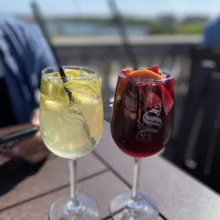 White and red sangria