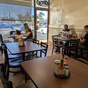 Entrance through seats