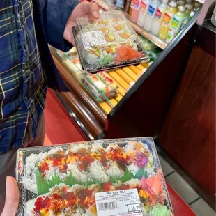 To-go sushi