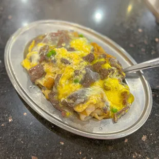 Beef scrambled egg chow chow 1/2022 lunch