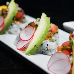sushi and sashimi, food, sashimi, sushi