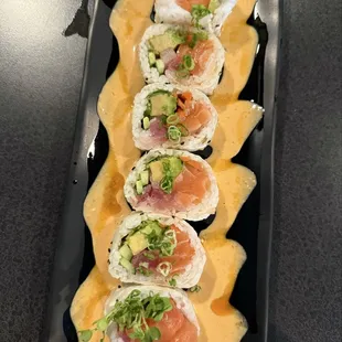 sushi and sashimi, food