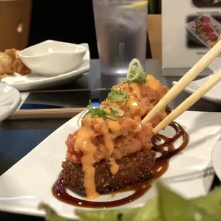 Spicy Tuna on Crispy Rice
