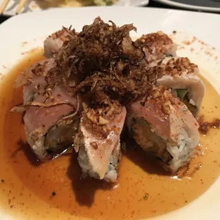 Crispy Onion Albacore Roll (9pc)