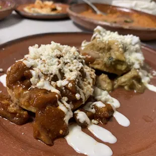 Puerco Con Chile Verde Sope