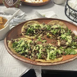 Bistec Taco Plate