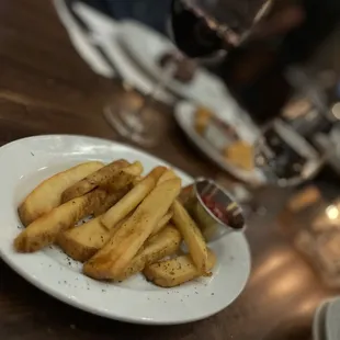 Steak fries were a great side choice