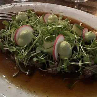 The ribeye is soooo tasty!